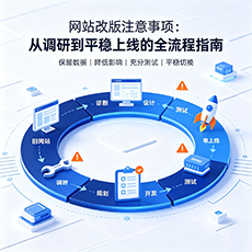 巴青建站-网站改版注意事项：从调研到平稳上线的全流程指南