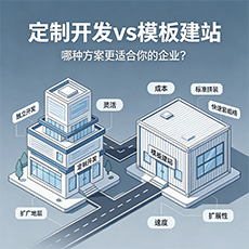 那曲建站-定制开发vs模板建站:哪种方案更适合你的企业?