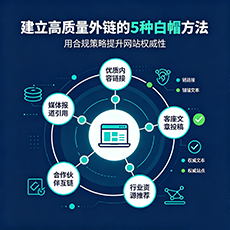 那曲建站-建立高质量外链的5种白帽方法